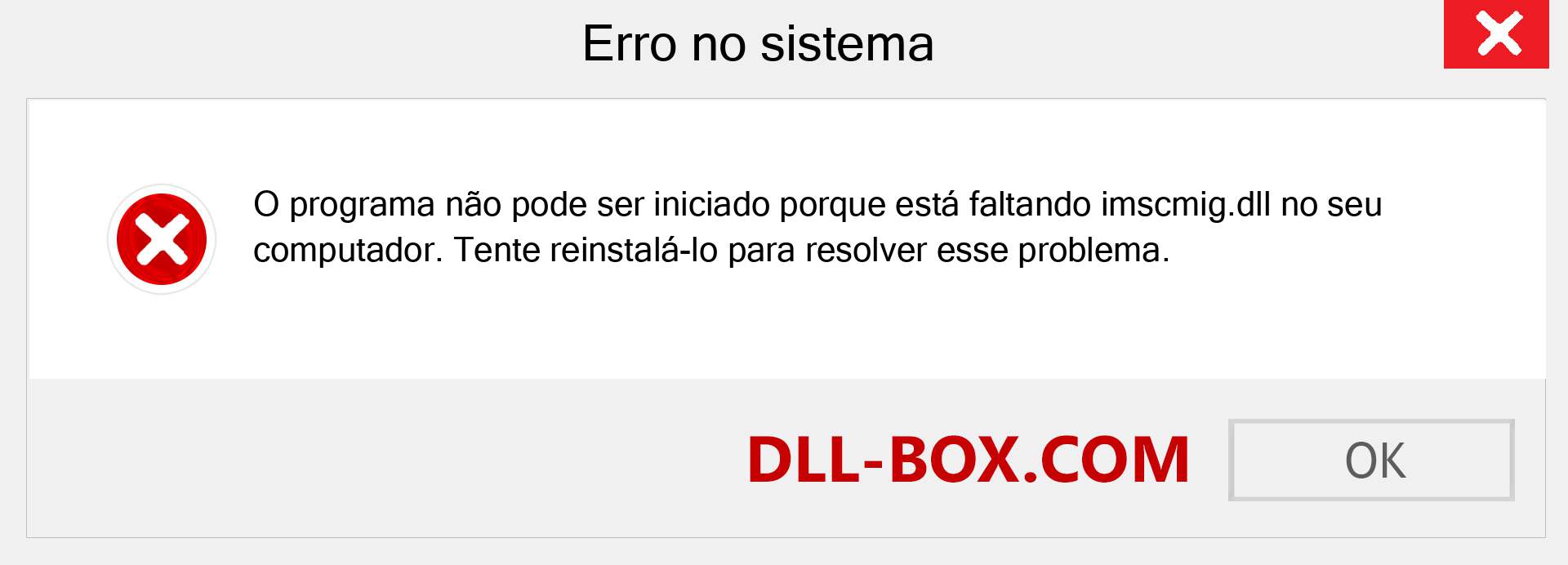 Arquivo imscmig.dll ausente ?. Download para Windows 7, 8, 10 - Correção de erro ausente imscmig dll no Windows, fotos, imagens